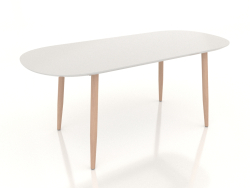 Folding table Universal 180 Morris (white)