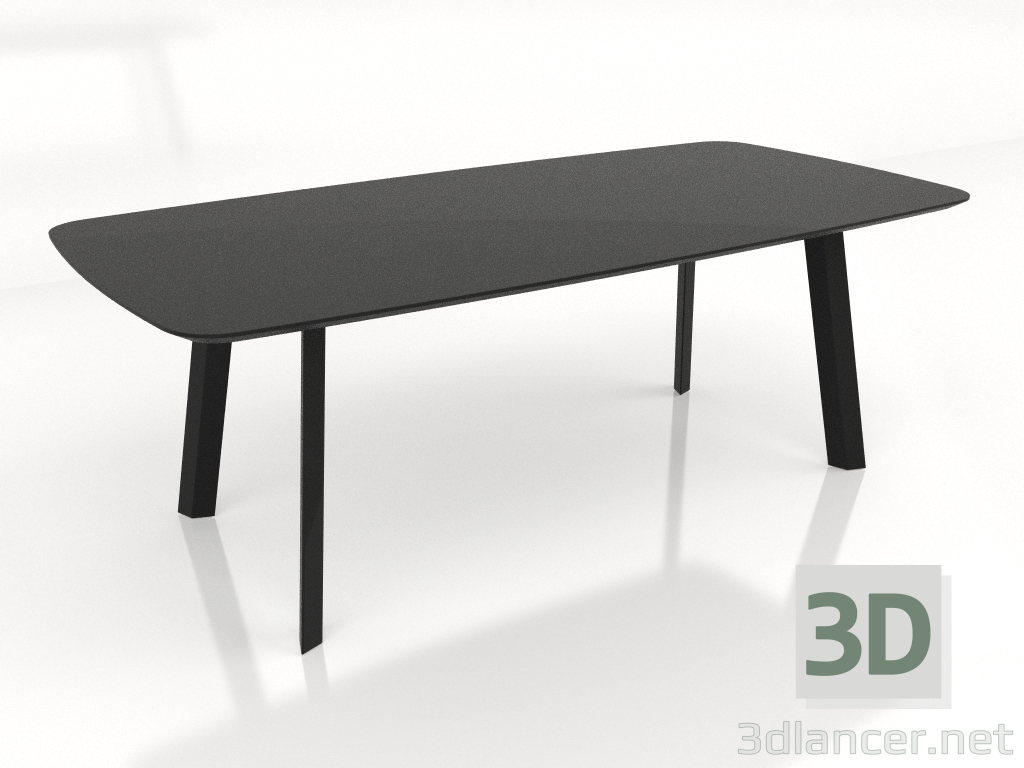 modèle 3D Table à manger 215x105 - preview