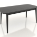 modèle 3D Table à manger LARGE 1600x800 mm (noir RAL 9005) - preview