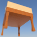 3d модель Кресло – превью