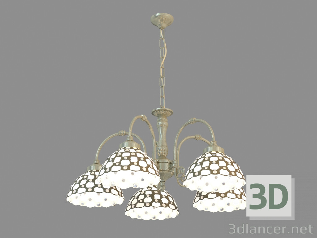 Modelo 3d Chandelier A3168LM-5AB - preview