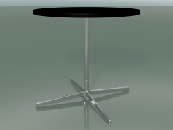 Table ronde 5514, 5534 (H 74 - Ø 79 cm, Noir, LU1)
