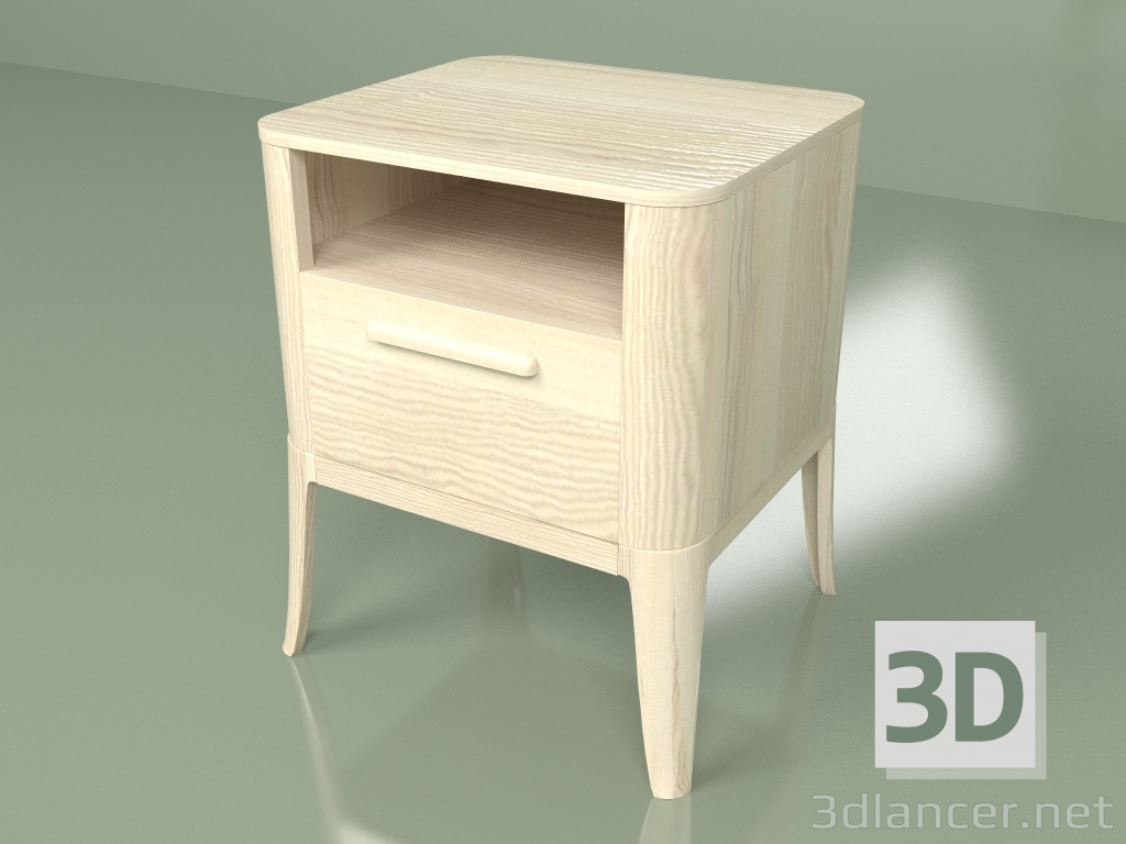 3d model Bedside table Glare (light) - preview