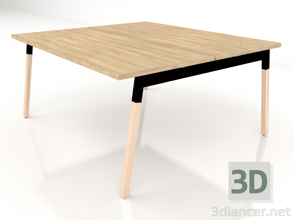 modello 3D Tavolo da lavoro Ogi W Bench BOW46 (1600x1410) - anteprima
