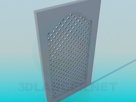 modelo 3D Puerta para el gabinete de cocina - escuchar modelo 3D Puerta para el gabinete de cocina - escuchar