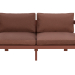 3d Lotus Sofa model buy - render