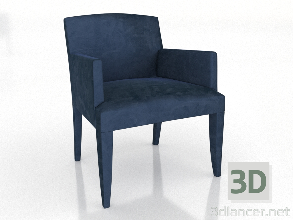 modello 3D Sedia da pranzo ANDREE - anteprima modello 3D Sedia da pranzo ANDREE - anteprima
