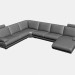 3d model Esquina del sofá Plimut (opción 2) - vista previa
