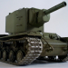 3d model Tanque KV-1 - vista previa
