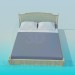 Modelo 3d Cama - preview