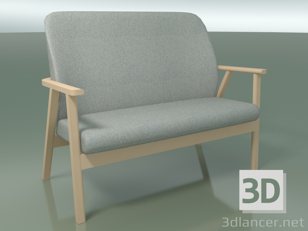 modello 3D Divano doppio per riposo Santiago 02 (363-242) - anteprima