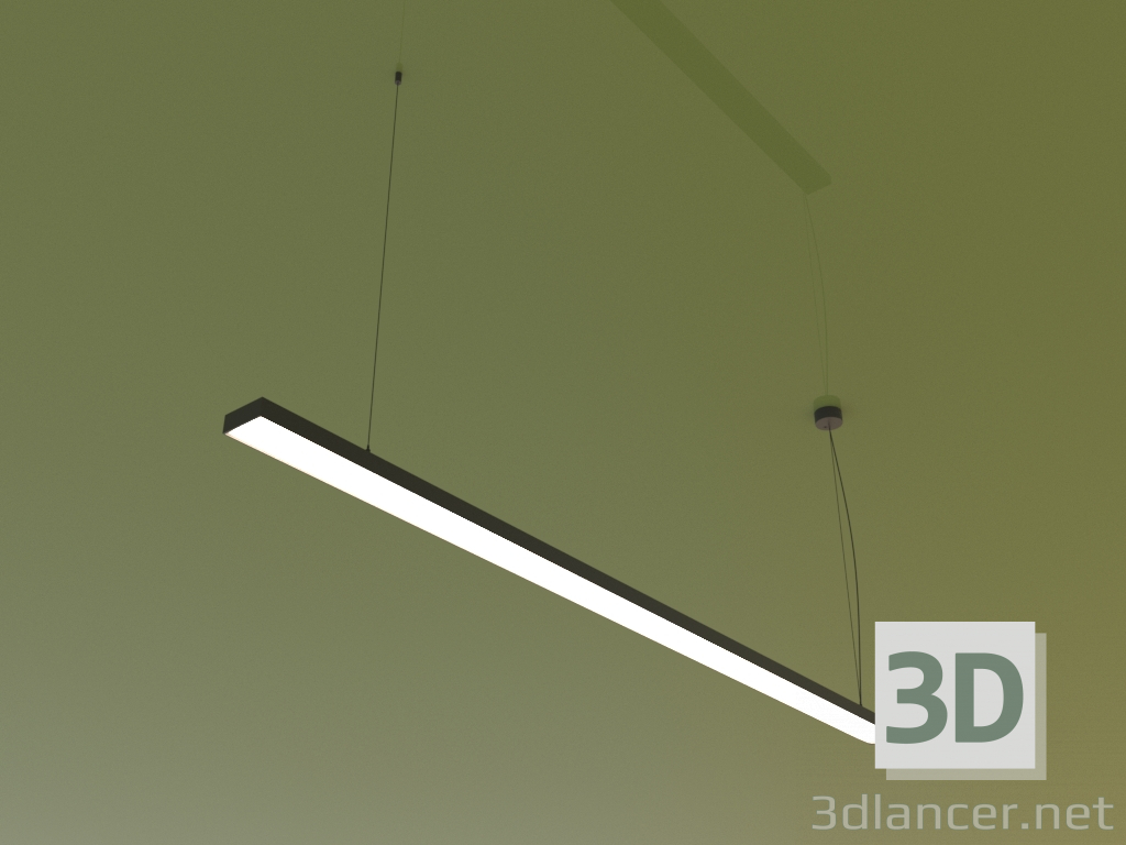 modèle 3D Luminaire LINÉAIRE P2874 (1750 mm) - preview
