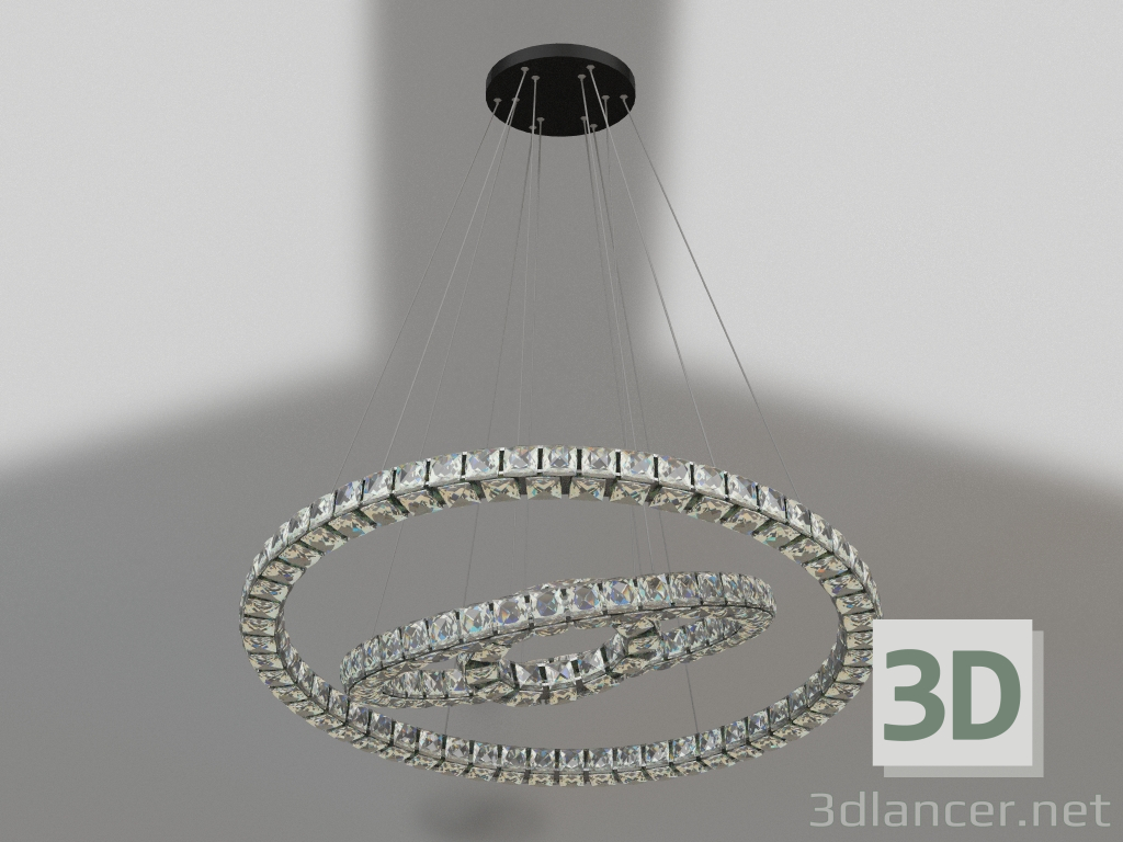 3d model Chandelier Thor-Crystal (08557) - preview