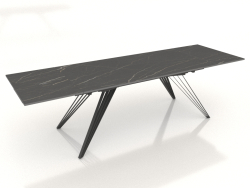 Folding table Parma 180-280 (black ceramics)
