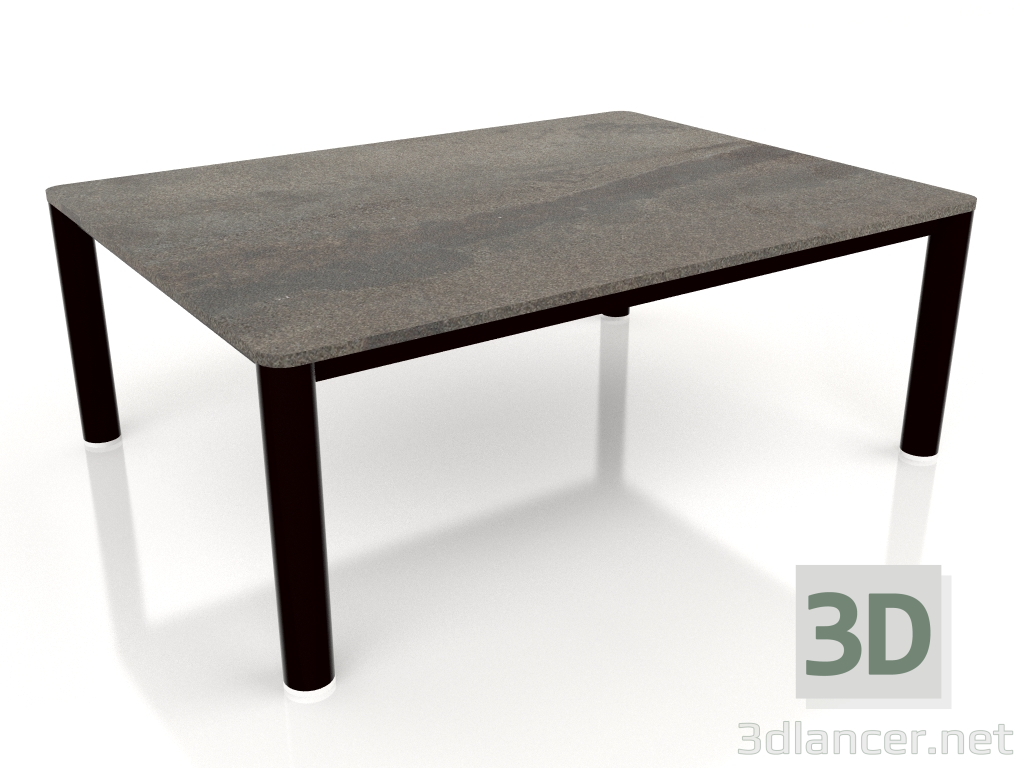 3d model Coffee table 70×94 (Black, DEKTON Radium) - preview