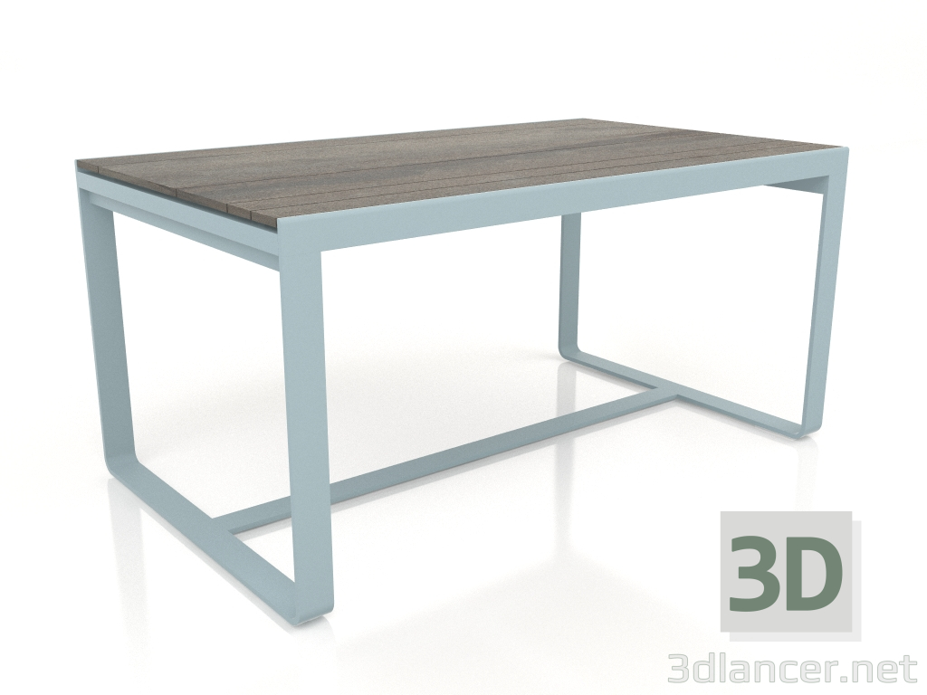 3d model Dining table 150 (DEKTON Radium, Blue gray) - preview