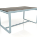 3d model Dining table 150 (DEKTON Radium, Blue gray) - preview