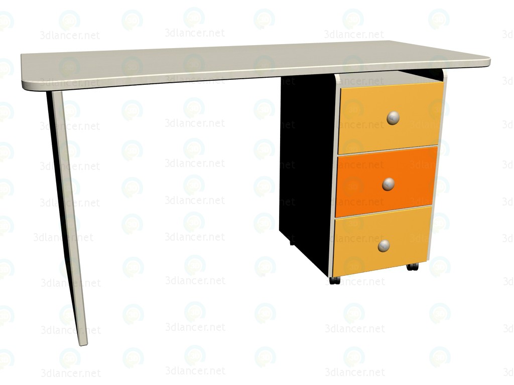 3d model Mesa de trabajo LC-409 - vista previa