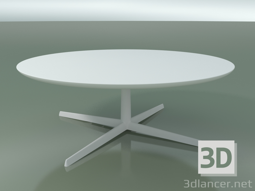 3d model Coffee table round 0769 (H 35 - D 100 cm, M02, V12) - preview