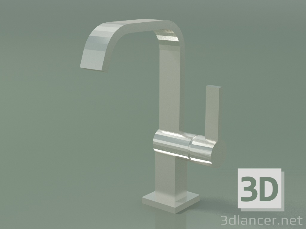 modello 3D Miscelatore monocomando lavabo con bocca d'erogazione senza scarico (33 526 670-060010) - anteprima