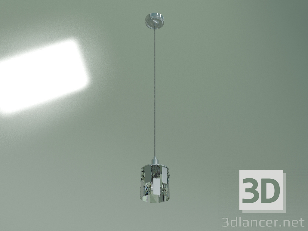 3d модель Підвісний світильник 50101-1 (хром) – превью