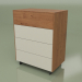 3d model Chest of drawers CN 300 (Walnut, Ash) - preview