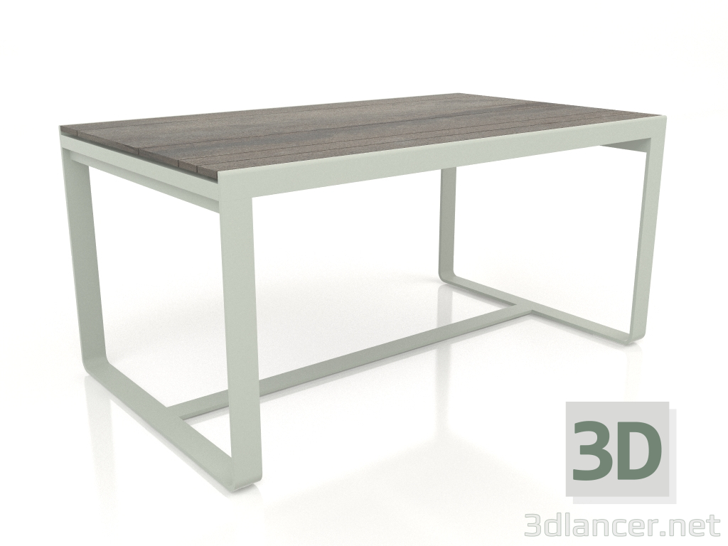 3d model Dining table 150 (DEKTON Radium, Cement gray) - preview