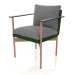 3d model Dining chair (Bottle green) - preview