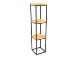 Square rack (WOOD FLOOR, 30x30x128)