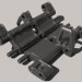 modello 3D Traccia Cingolato t-72-80-90 - anteprima