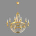 Modelo 3d Chandelier A8957LM-12BZ - preview
