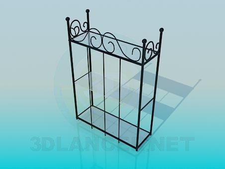 3d model Rack forged - preview 3d model Rack forged - preview