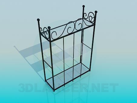 3d model Rack forged - preview 3d model Rack forged - preview