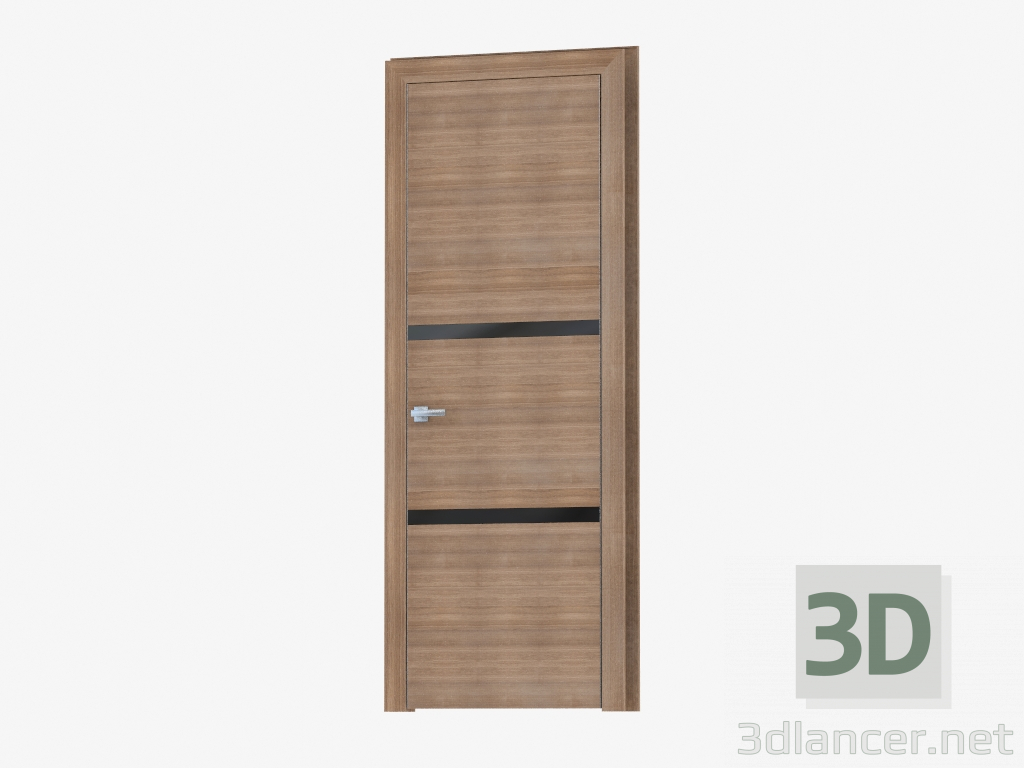 3d model Interroom door (38.30 black) - preview