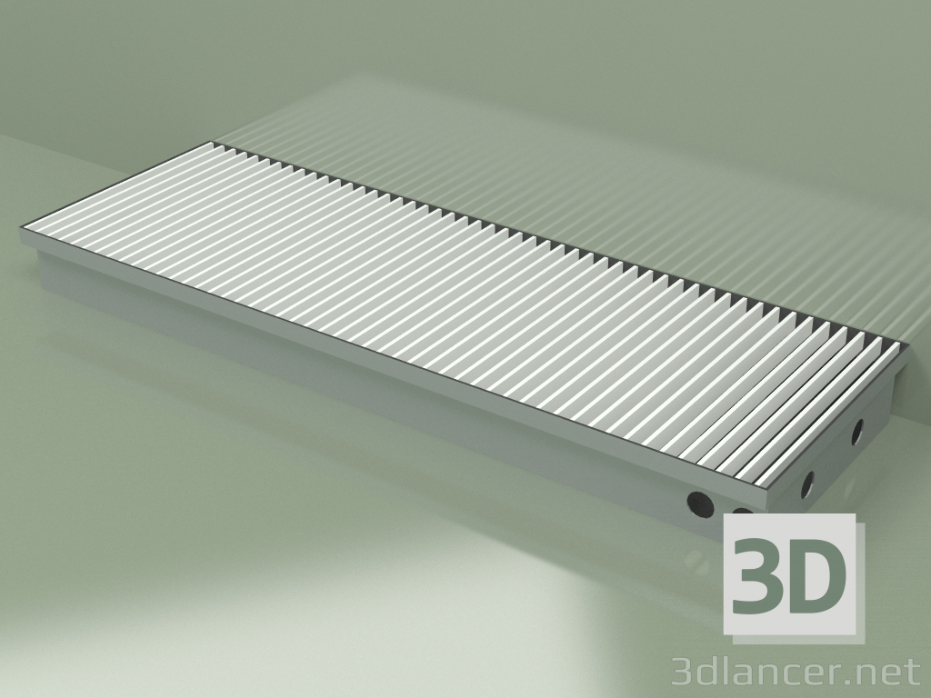 3D modeli Kanal konvektörü - Aquilo FMK (340x1000x90, RAL 9016) - önizleme