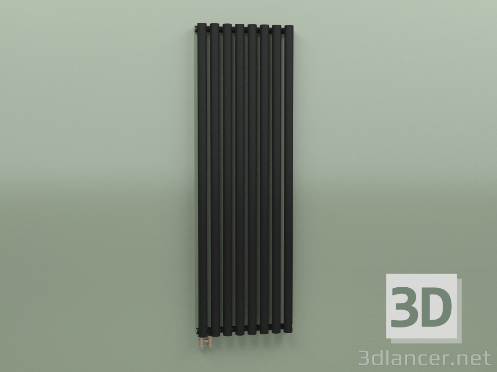 3 डी मॉडल रेडिएटर हार्मनी 1 (1818x570, काला) - पूर्वावलोकन