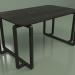 Modelo 3d Mesa de jantar Diox (cinza preta) - preview