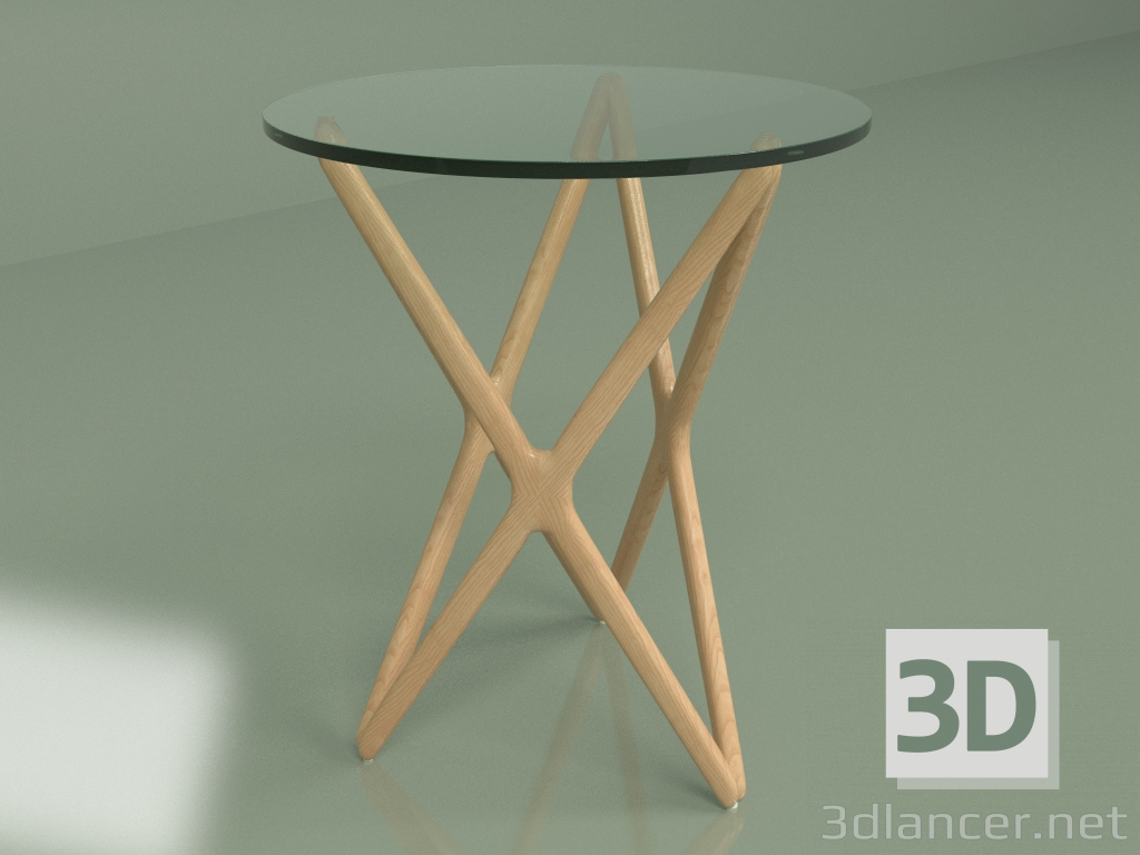 modello 3D Tavolino Triple X altezza 56 - anteprima