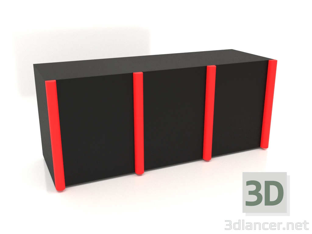3D modeli Büfe MW 05 (1863x667x800, seçenek 2) - önizleme