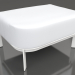 modello 3D Pouf per sedia (Bianco) - anteprima