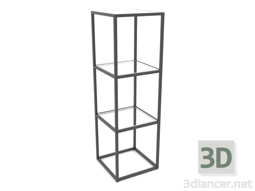 modèle 3D Support carré (VERRE, 40x40x128) - preview