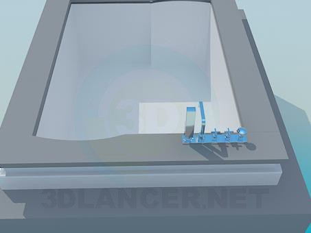 3d model Bath - preview 3d model Bath - preview