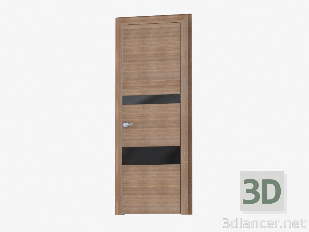 3d model Interroom door (38.31 black) - preview
