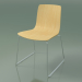 3D Modell Stuhl 3908 (auf einem Schlitten, natürliche Birke) - Vorschau