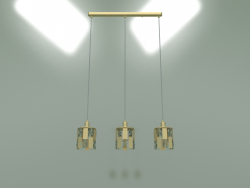 Подвесной светильник 50101-3 (перламутровое золото)
