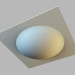 3D modeli 1120 tavan lambası - önizleme