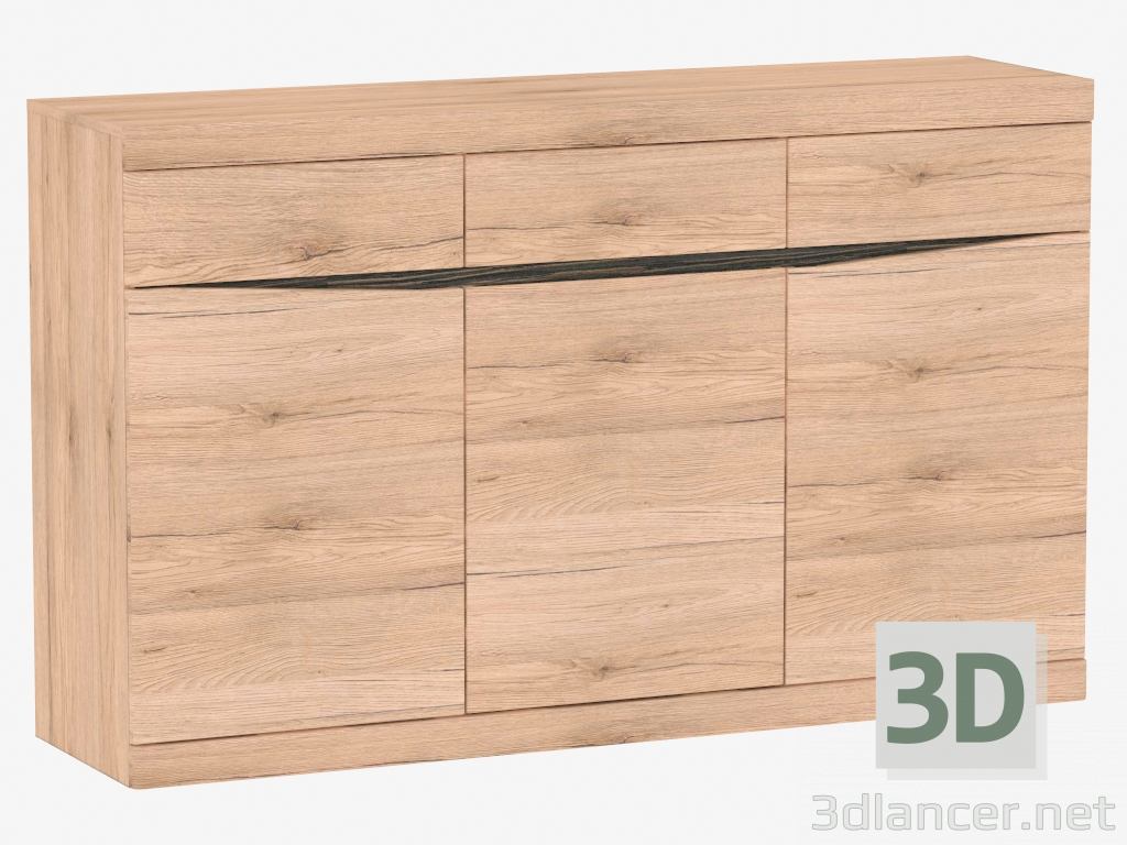 modèle 3D Coffre 3D-3S (TYPE 42) - preview