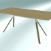 modello 3D Tavolo rettangolare FORK (P127 180Х90) - anteprima