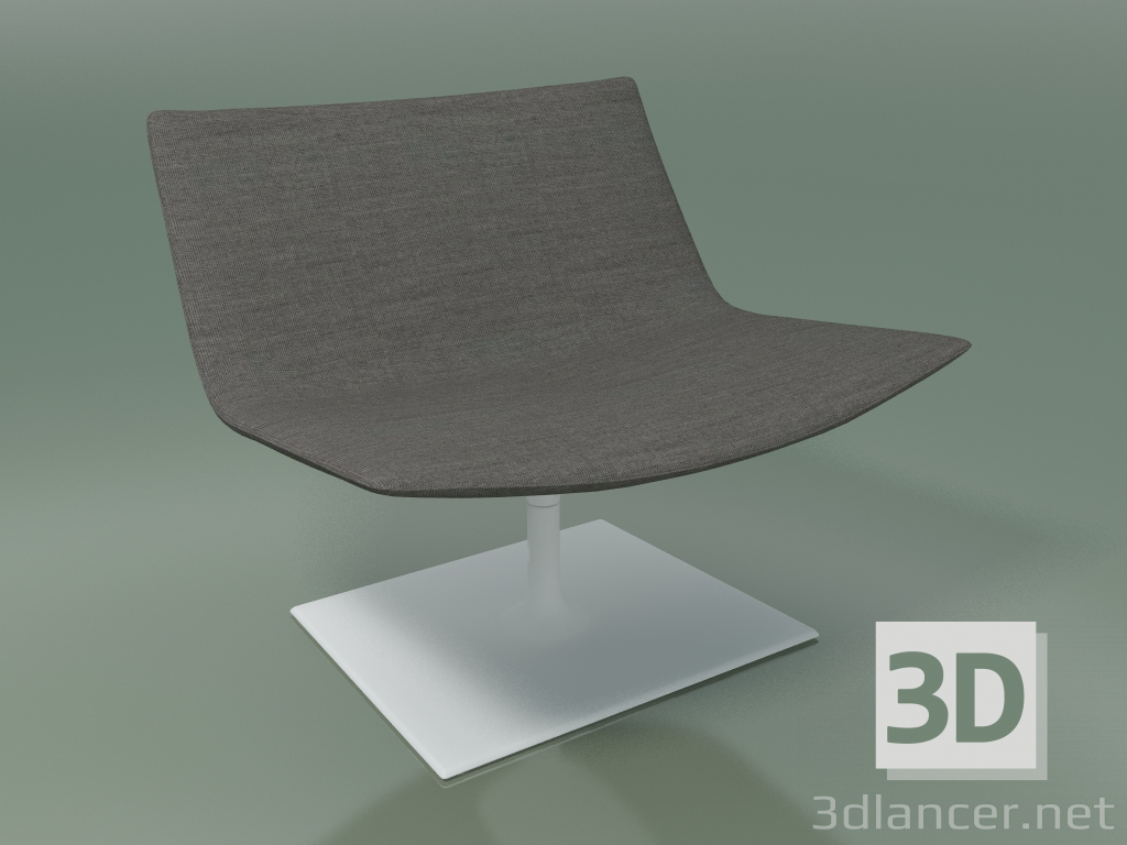 Modelo 3d Cadeira para descanso 2025 (com base retangular, V12) - preview