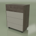 3d model Chest of drawers CN 300 (Mocha, Gray) - preview